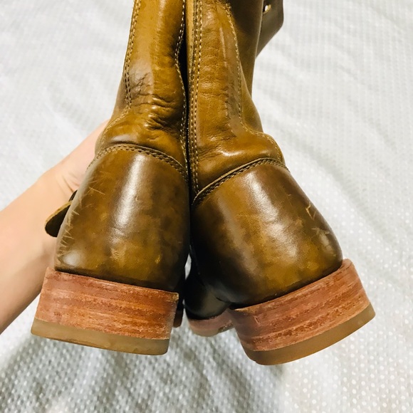 FRYE Veronica olive boots - Picture 13 of 16